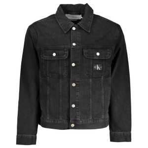 Calvin Klein Black Cotton Jacket