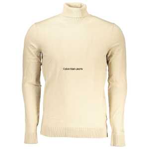 Calvin Klein Beige Cotton Sweater