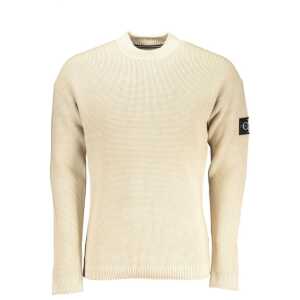Calvin Klein Beige Cotton Sweater