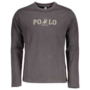 U.S. Grand Polo Gray Cotton T-Shirt