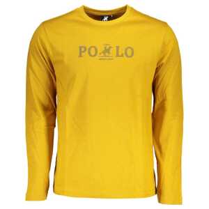 U.S. Grand Polo Yellow Cotton T-Shirt