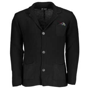 U.S. Grand Polo Black Fabric Sweater