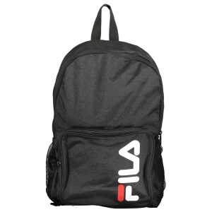 Fila Black Polyester Backpack