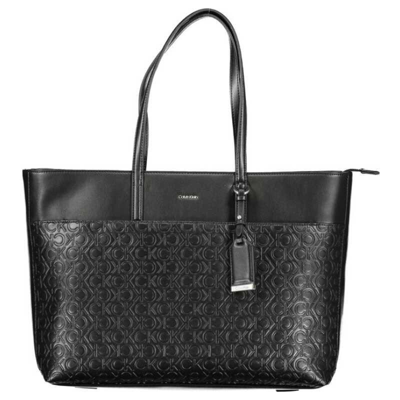 Calvin Klein Black Polyester Handbag, theFeinheit