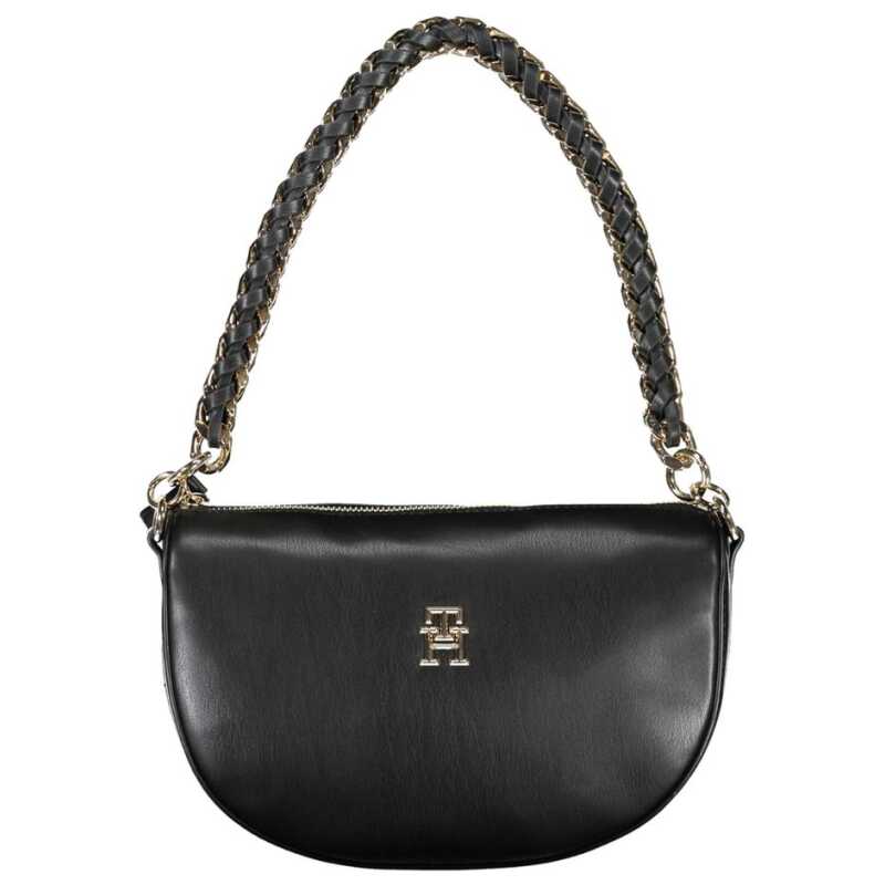Tommy Hilfiger Black Polyethylene Handbag, theFeinheit