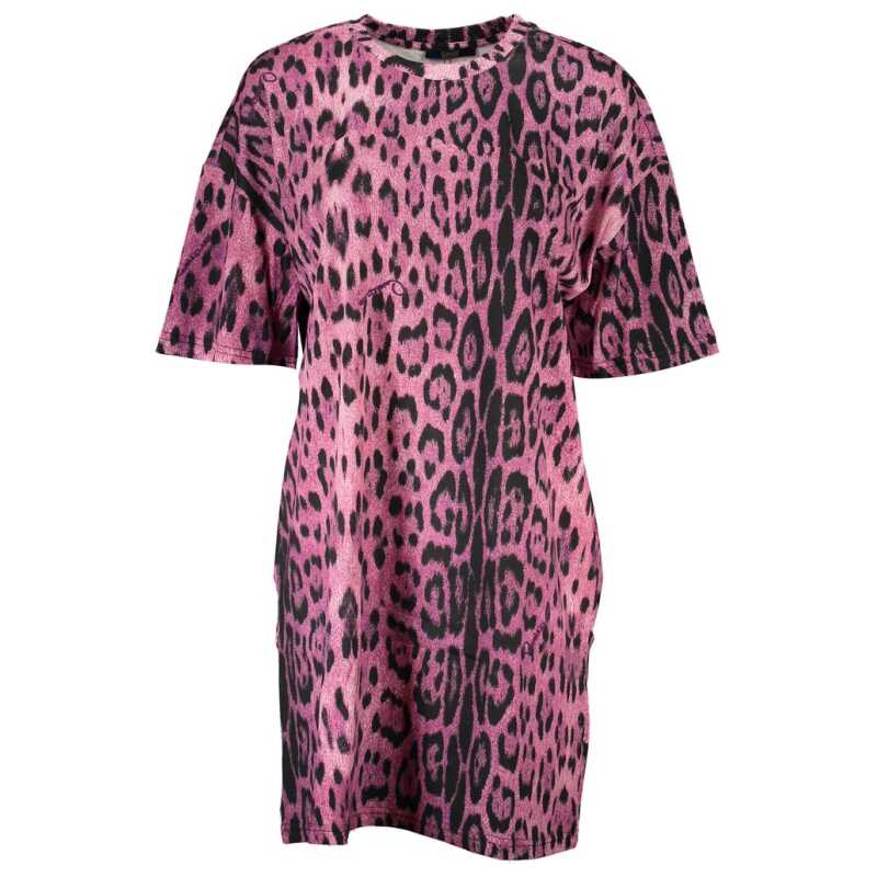 Cavalli Class Pink Cotton Dress, theFeinheit