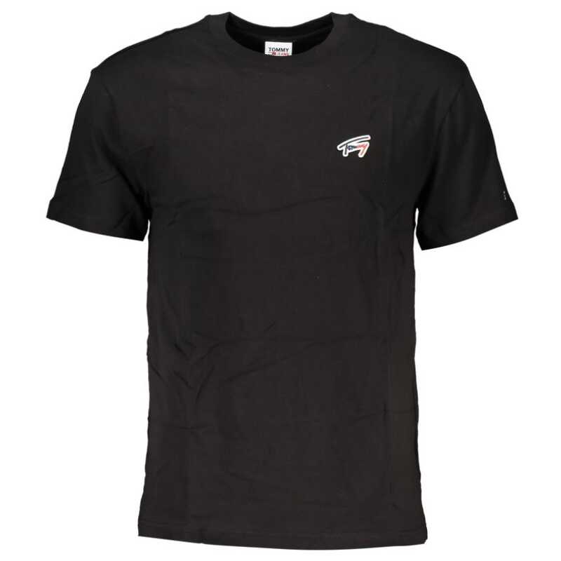 Tommy Hilfiger Black Cotton T-Shirt, theFeinheit