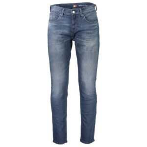 Tommy Hilfiger Blue Cotton Jeans & Pant
