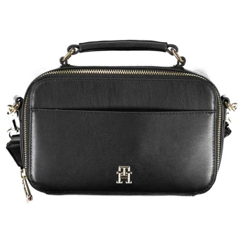 Tommy Hilfiger Black Polyethylene Handbag, theFeinheit