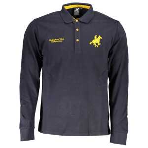 U.S. Grand Polo Blue Cotton Polo Shirt