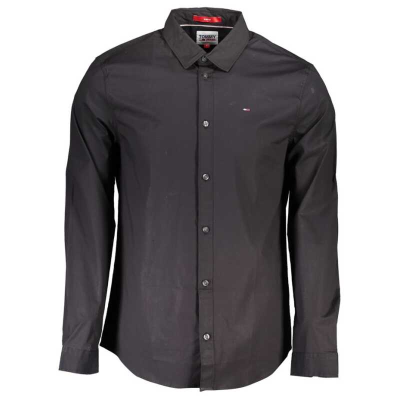 Tommy Hilfiger Black Cotton Shirt, theFeinheit