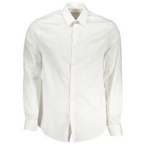 Guess Jeans White Cotton Shirt