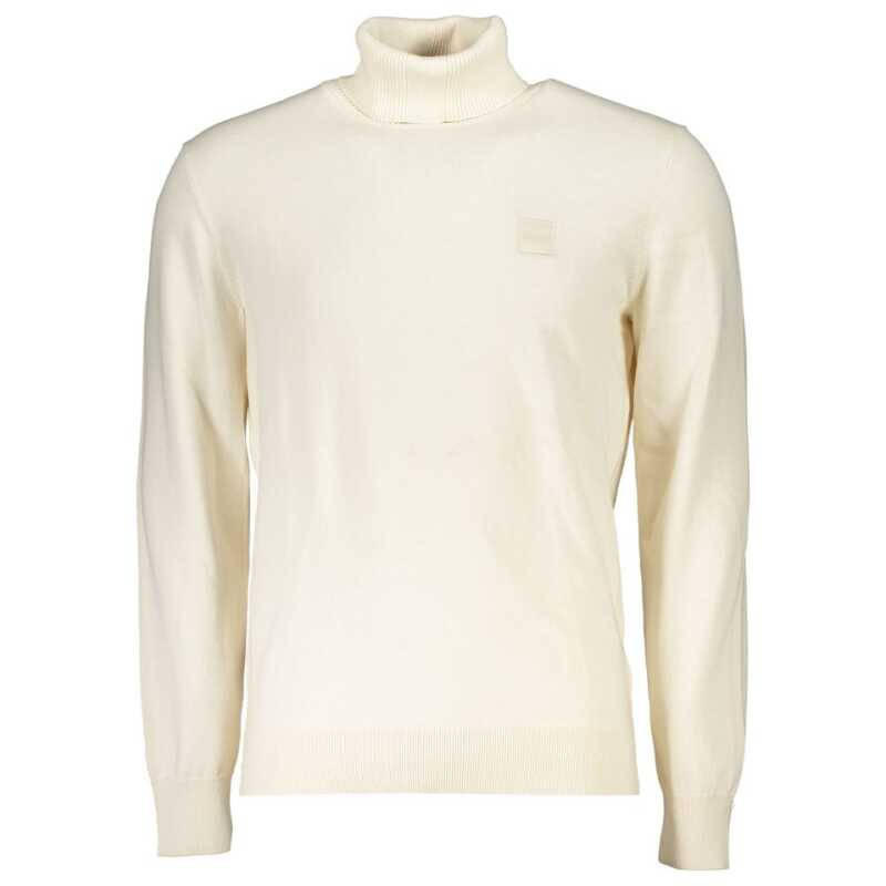Hugo Boss White Cotton Sweater, theFeinheit