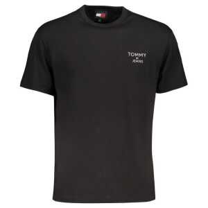 Tommy Hilfiger Black Cotton T-Shirt