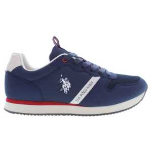 U.S. POLO ASSN. Blue Polyester Sneaker