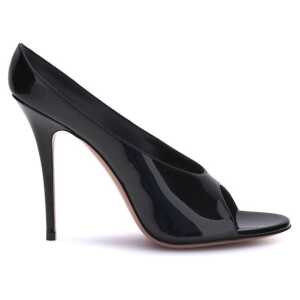 Amina Muaddi Anok leather Sandals