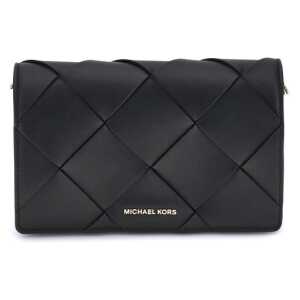 Michael Kors Woven leather Jet Set Shoulder Bag
