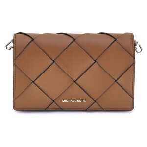 Michael Kors Woven leather Jet Set Shoulder Bag