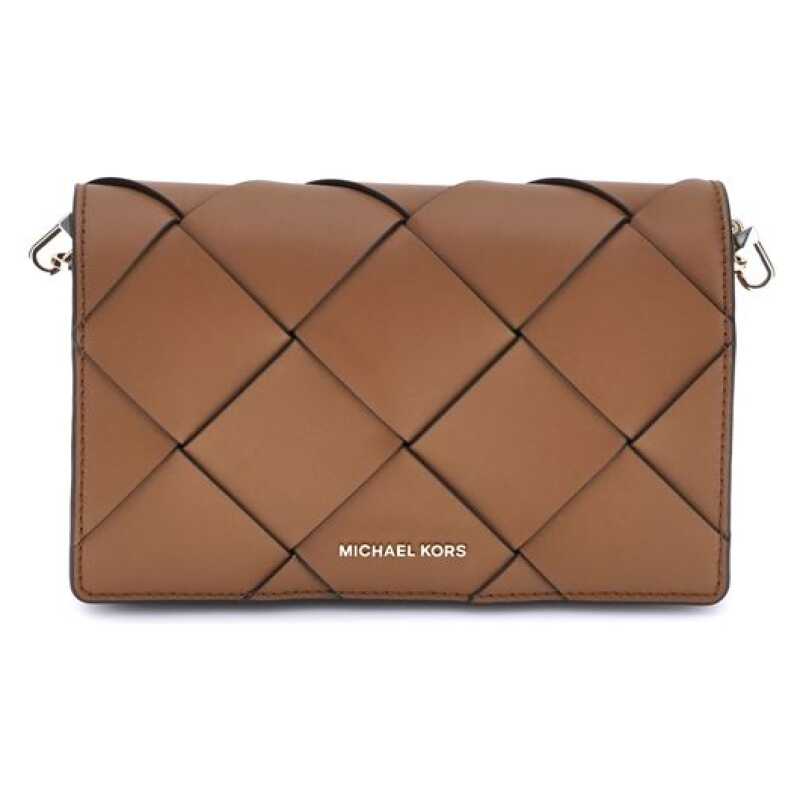 Michael Kors Woven leather Jet Set Shoulder Bag, theFeinheit