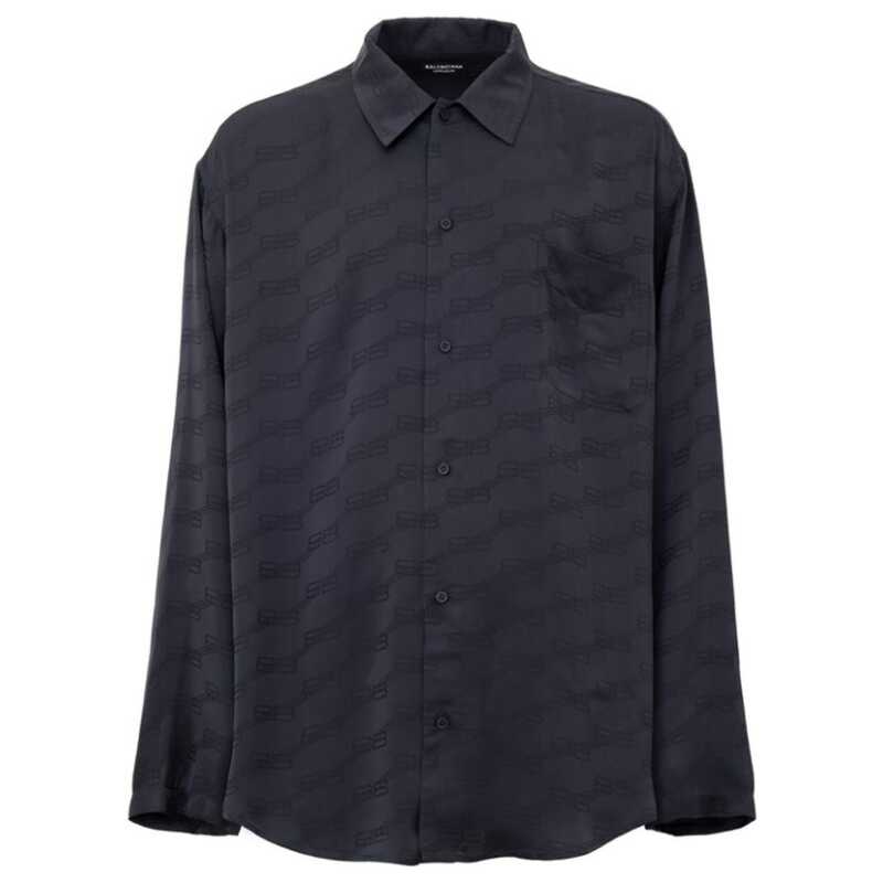 Balenciaga Gray Viscose Shirt, theFeinheit