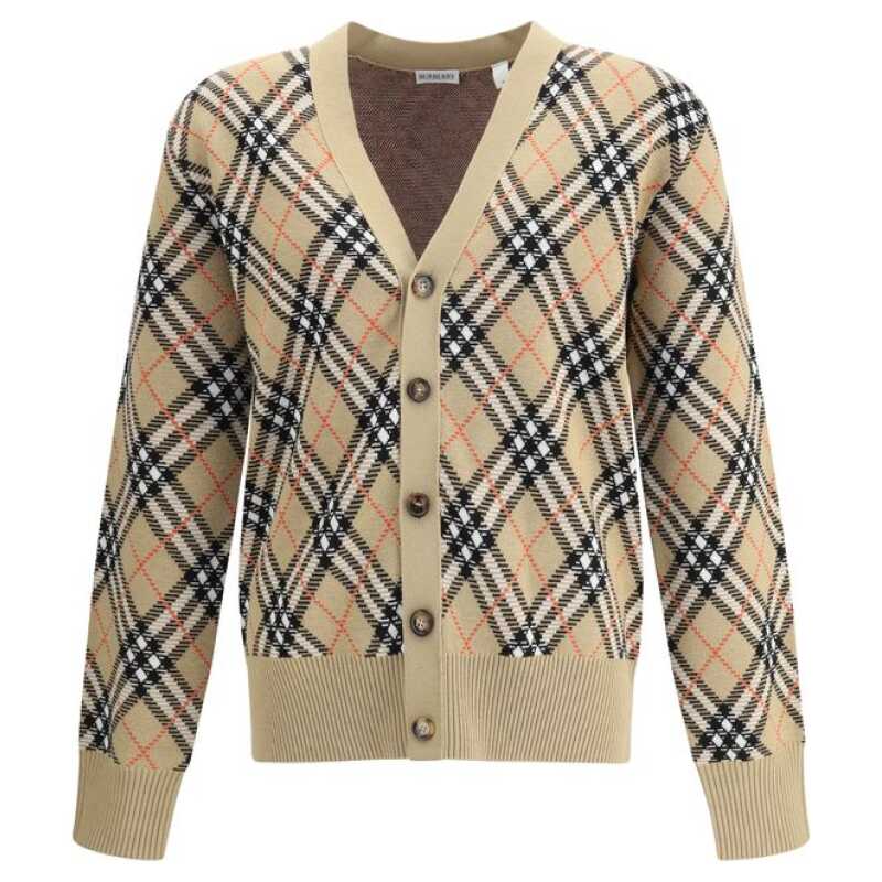 Burberry Archive Check wool Cardigan, theFeinheit