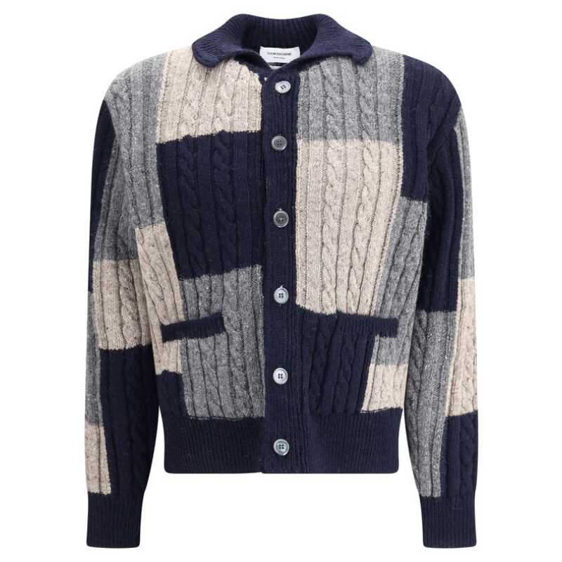 Thom Browne Intarsia Cardigan, theFeinheit
