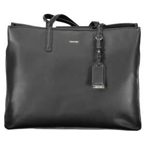 Calvin Klein Black Polyester Handbag