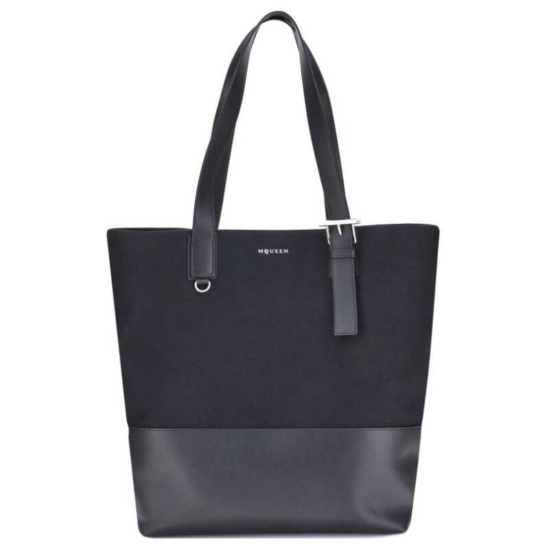 Alexander McQueen Canvas Tote Bag, theFeinheit