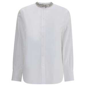 Alexander McQueen Shirt with embellished collar