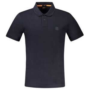 Hugo Boss Blue Cotton Polo Shirt