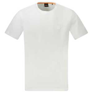 Hugo Boss White Cotton Men T-Shirt
