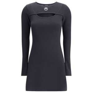 Marine Serre Ribbed mini Dress