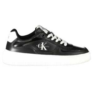Calvin Klein Black Polyester Sneaker