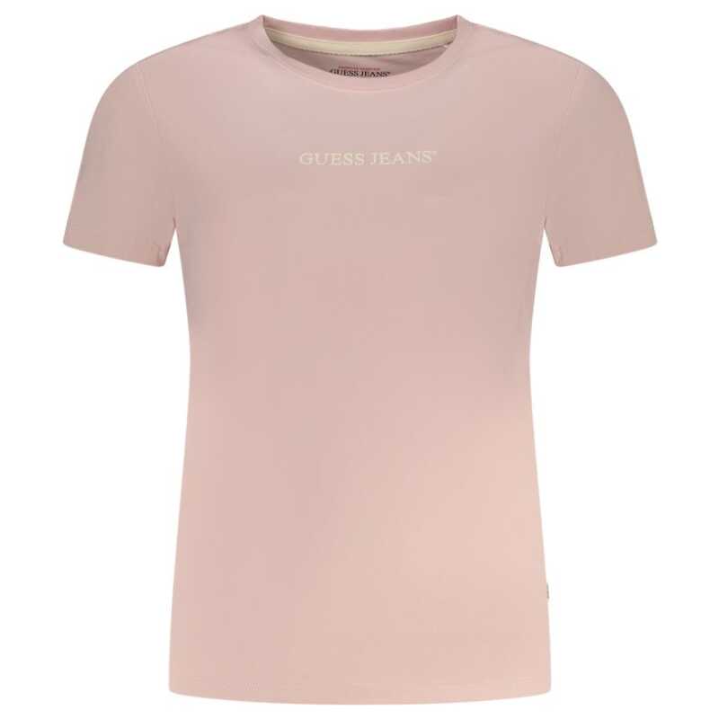 Guess Jeans Pink Cotton Tops &amp; T-Shirt, theFeinheit