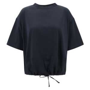 Fabiana Filippi Silk detail T-shirt