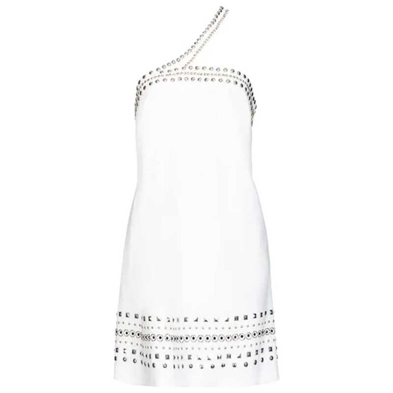 PINKO White Polyester Dress, theFeinheit