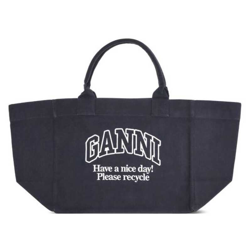 Ganni XXL canvas Tote Bag, theFeinheit