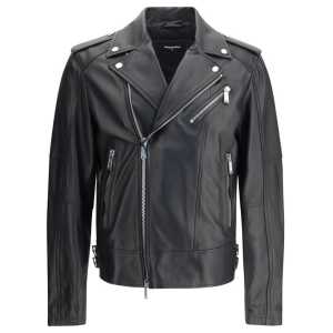 Dsquared² Kiodo leather Jacket