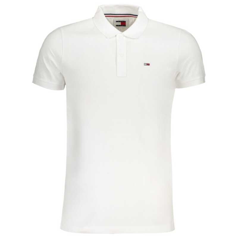 Tommy Hilfiger White Cotton Polo Shirt, theFeinheit