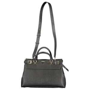 Guess Jeans Black Polyethylene Handbag