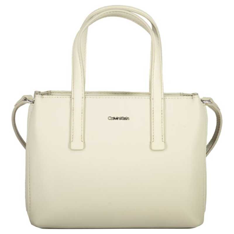 Calvin Klein Beige Polyester Handbag, theFeinheit