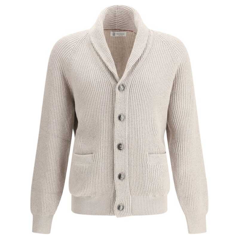 Brunello Cucinelli Ribbed Cardigan, theFeinheit
