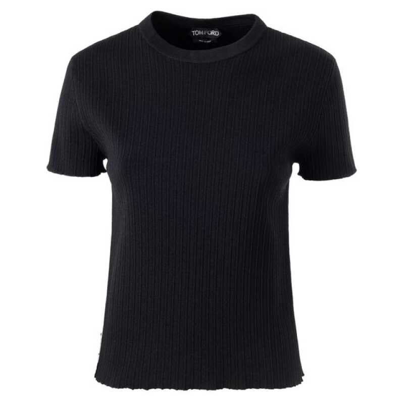 Tom Ford Black Silk T-Shirt, theFeinheit