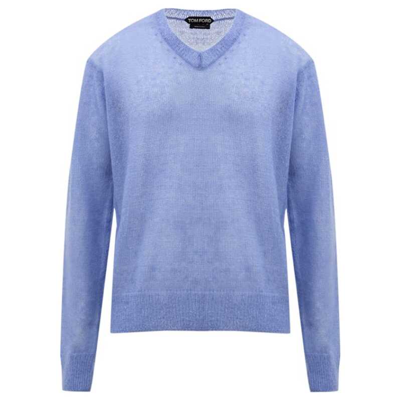 Tom Ford Purple Silk Sweater, theFeinheit
