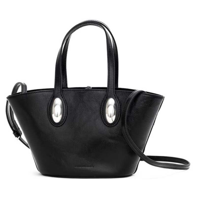 Alexander Wang Black Leather Shoulder Bag, theFeinheit