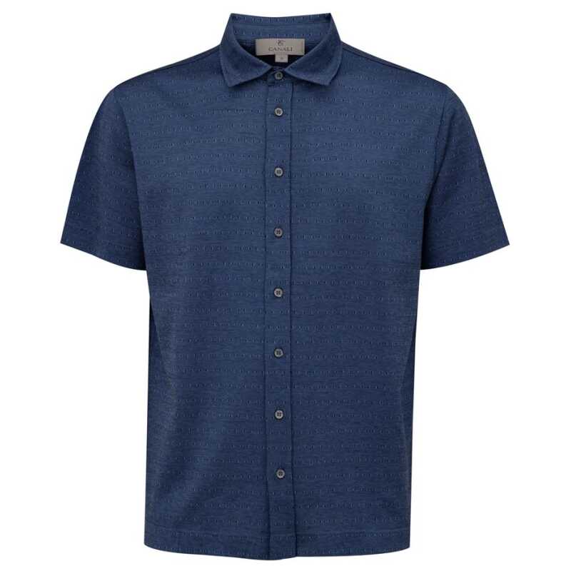 Canali Blue Cotton Shirt, theFeinheit