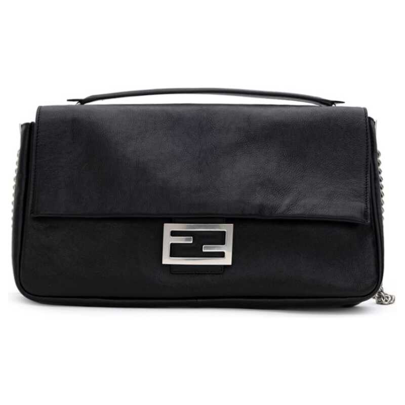 Fendi Black Leather Shoulder Bag, theFeinheit