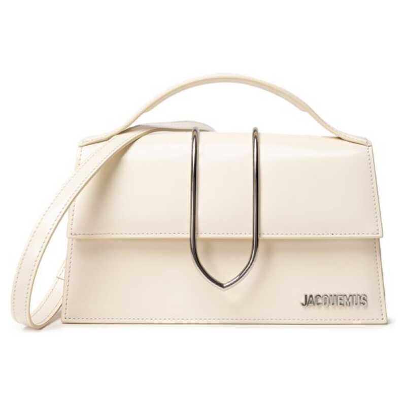 Jacquemus Beige Leather Shoulder Bag, theFeinheit