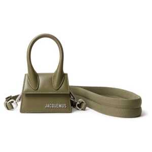 Jacquemus Green Leather Sweatshirt