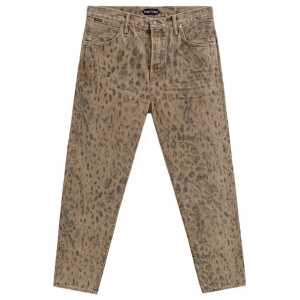 Tom Ford Beige Cotton Tapered Jean
